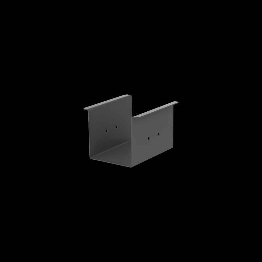 Raceways | Straight Channel Fitting 100mm, vista 2