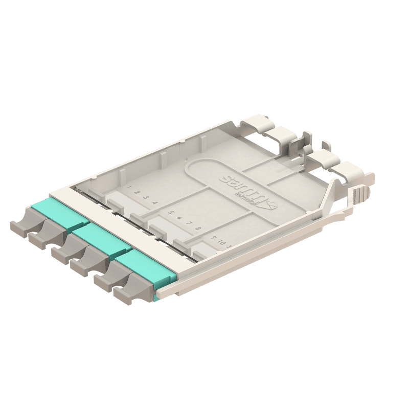 G-Connect | UHD MTP Patch Module | 3xMTP Duplex Adapter, vista 2