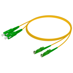 SC/APC-LSH/APC | Single Mode G657.A2 Duplex Patch Cord | 2.0x4.1mm, vista 2