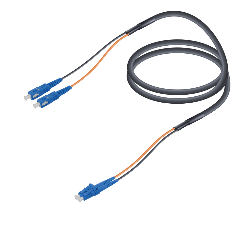 SC/UPC-LC/UPC | Single Mode G657.A2 Universal FTTA Breakout | 7.0x2.0mm