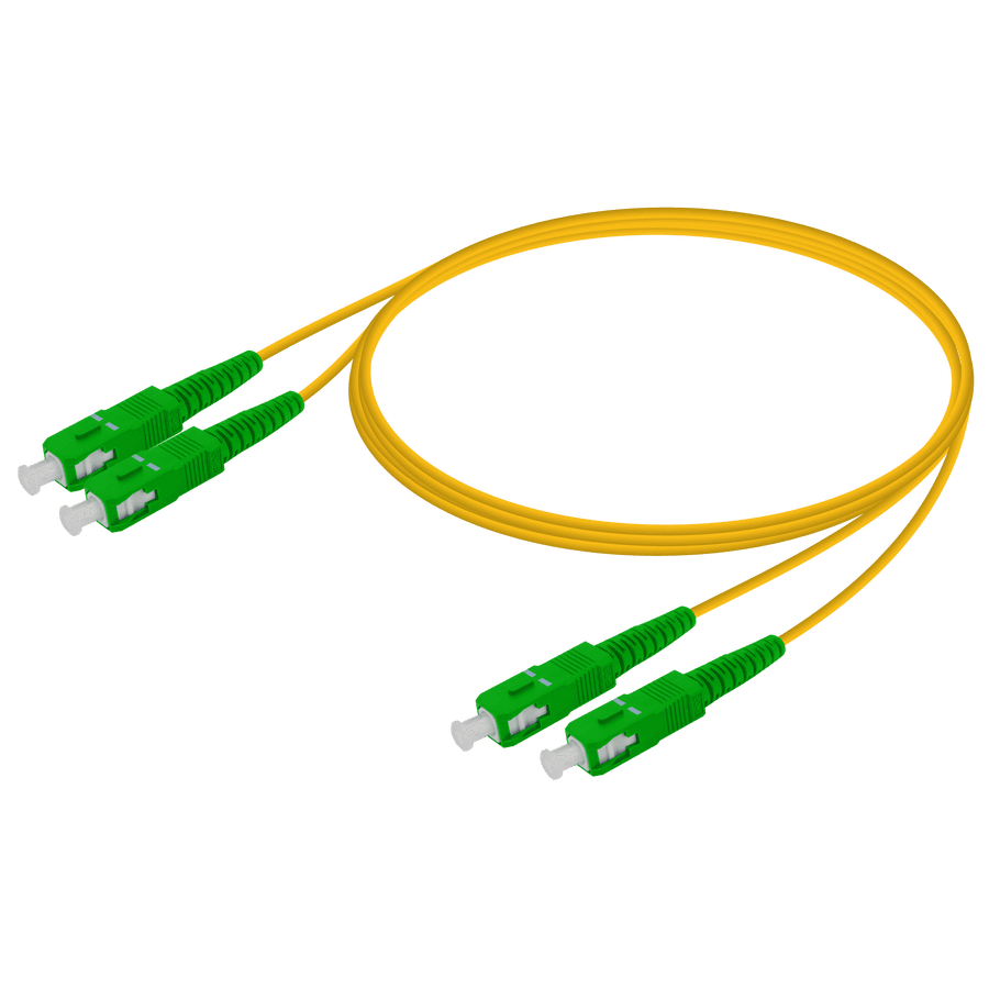 SC/APC-SC/APC | Single Mode G657.A2 Duplex Patch Cord | 2.0x4.1mm
