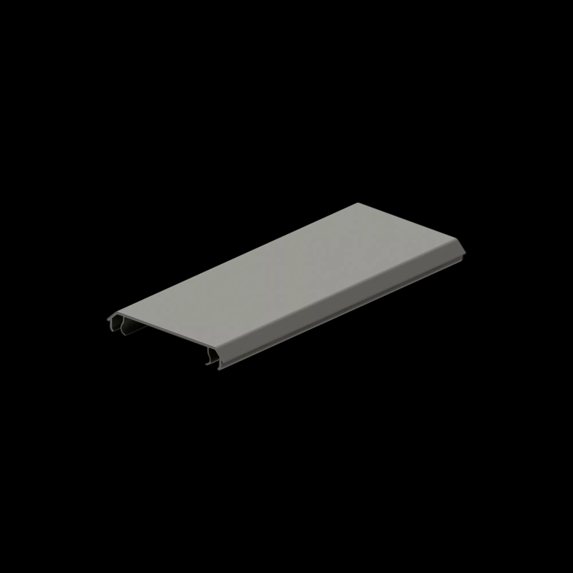 FDS_100mm Straight Solid Channel Cover_1.8m, vista 2