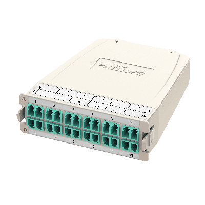 HD MTP-LC Conversion Cassette | OM3 | 1xBase-24, vista 3