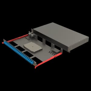 Bright Series | Rail Sliding | 24 SC Simplex | FP07 | 24 Fiber, vista 6