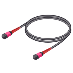 MTP Elite Female-Female Universal Patch Cord | Base-24 | Multi-Mode G651.OM4 | 4.8mm, vista 2