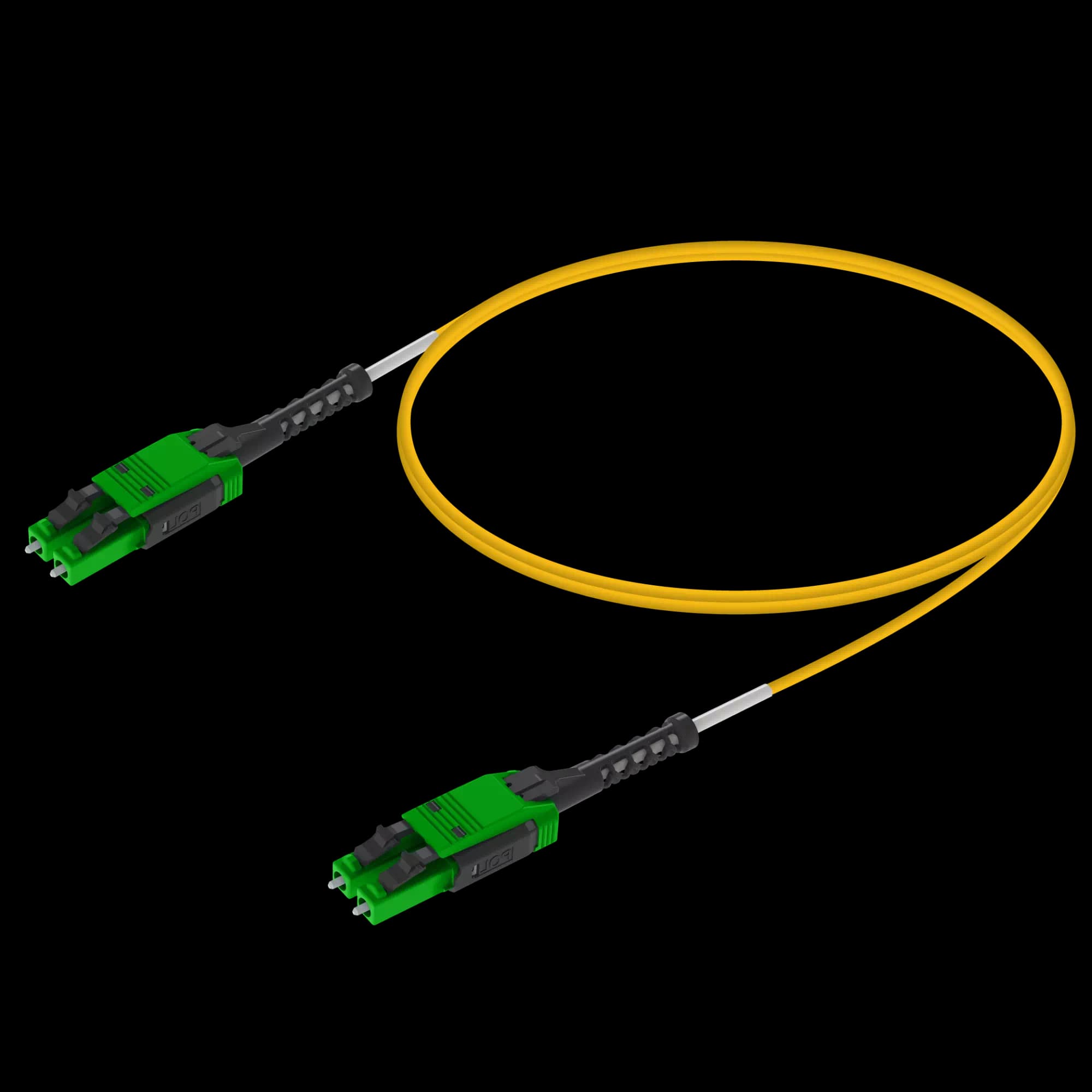 LC/APC-LC/APC | Single Mode G657.A2 | UNI10 | Uniboot Patch Cord | 2.0mm Uniboot Connectors