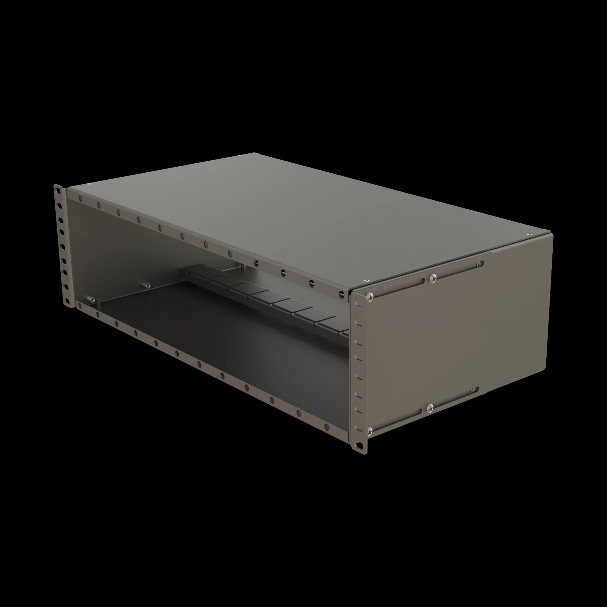 3U Sub-rack Panel | 12 Modules | Front Access