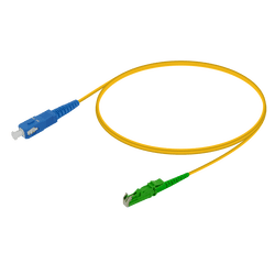 SC/UPC-LSH/APC | Single Mode G657.A2 Simplex Patch Cord | 2.0mm, vista 2