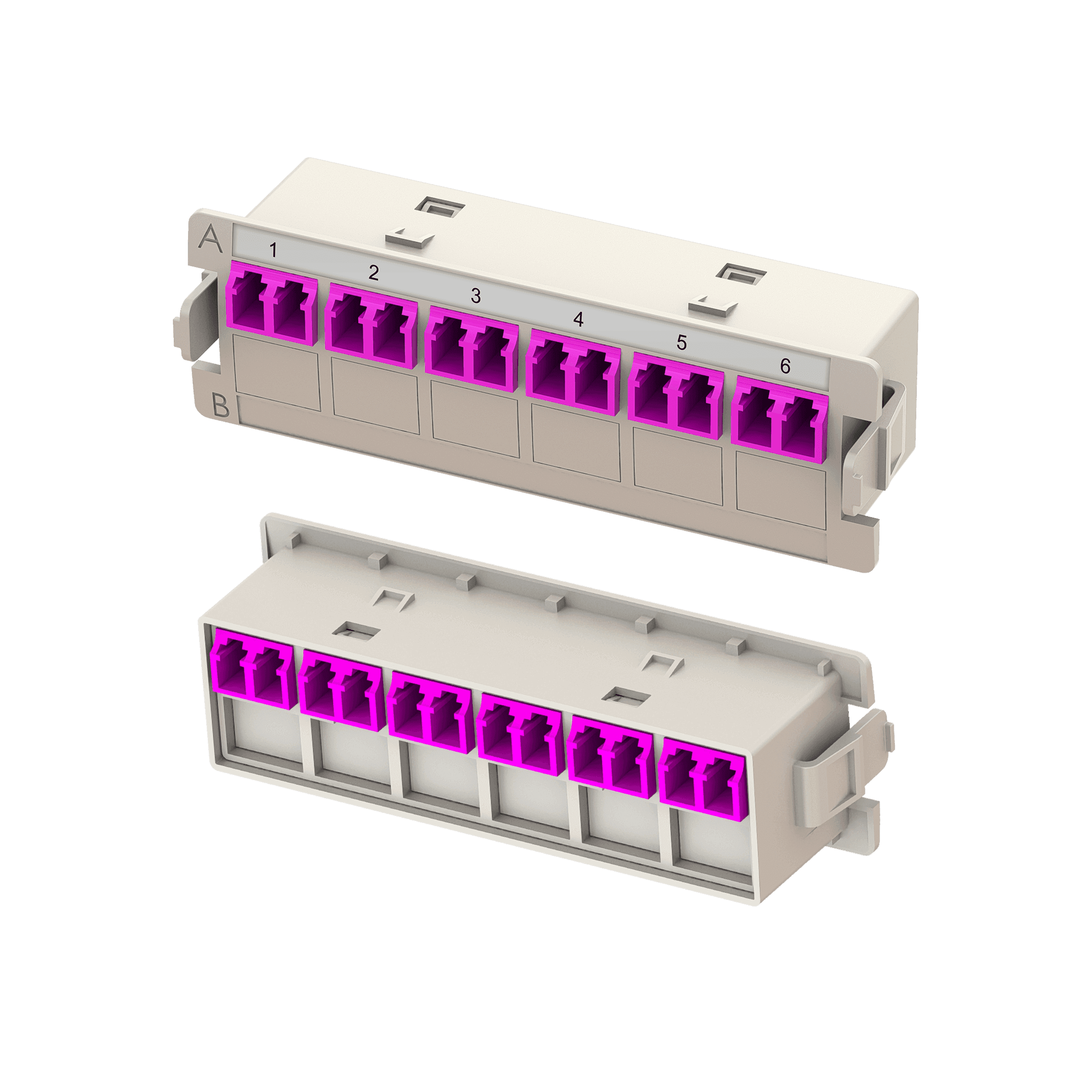 HD LC Adapter Module | 12 LC, vista 2
