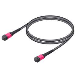 MTP Elite Female-Female Universal Patch Cord | Base-12 | Multi-Mode G651.OM4 | 4.8mm, vista 2