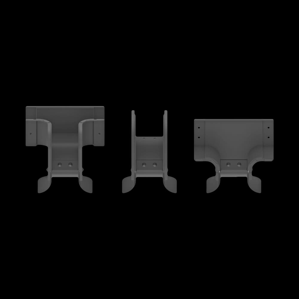 Raceways | Bend Radius Outlet Trumpet 100mm, vista 4