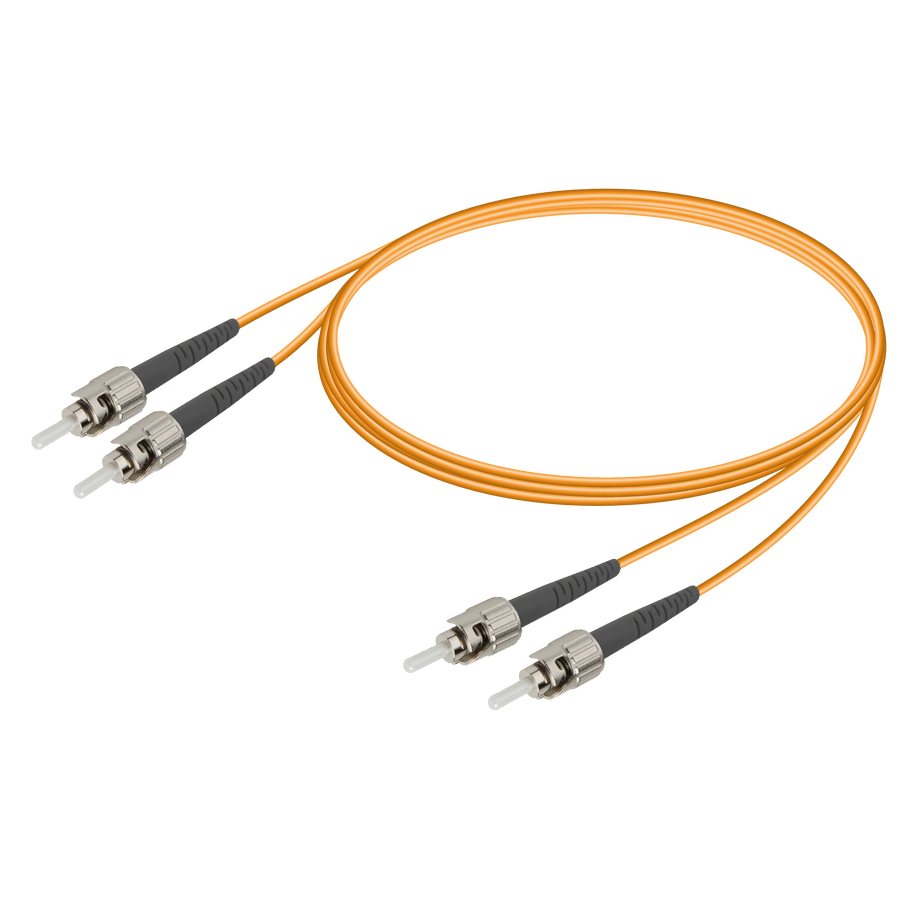 ST/UPC-ST/UPC | Multi Mode G651.OM2 Duplex Patch Cord | 2.0x4.1mm