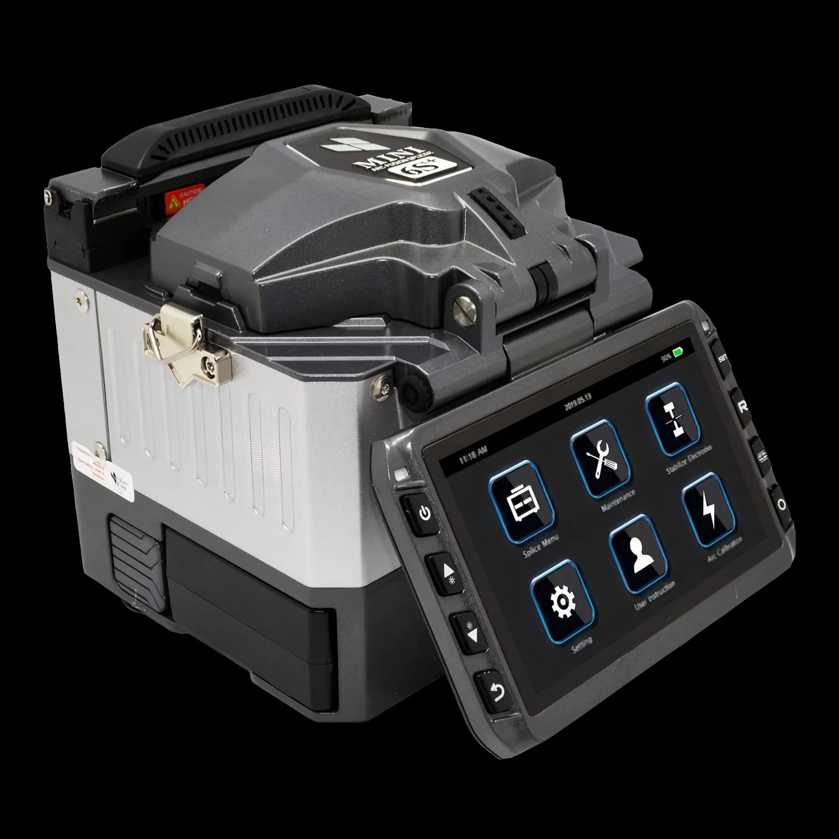 Mini 6S+ Fusion Splicer, vista 6