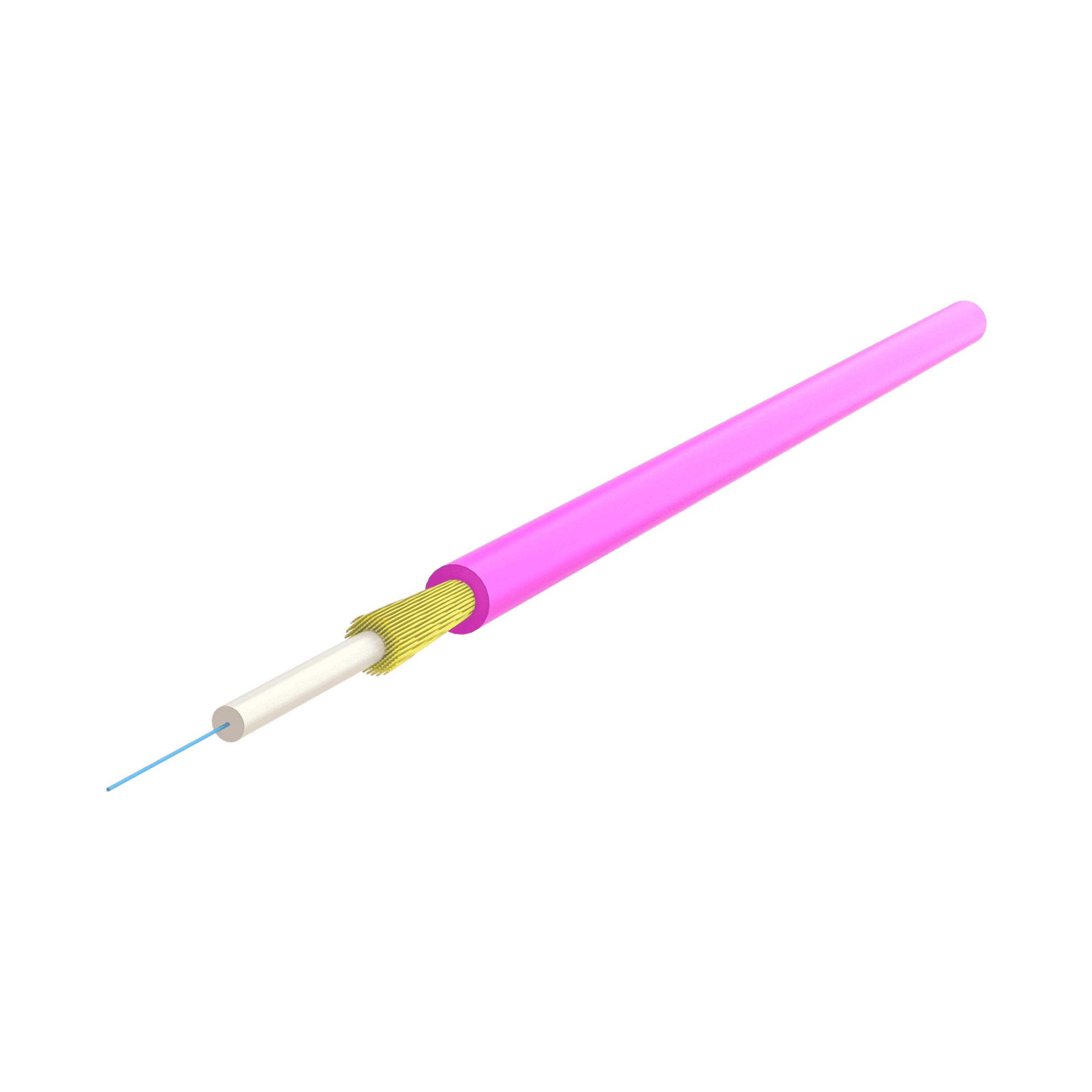 Simplex Fiber Optic Cable 2.0mm I-VT9(ZN-AY)H 1x1 | 1000 meter, vista 4