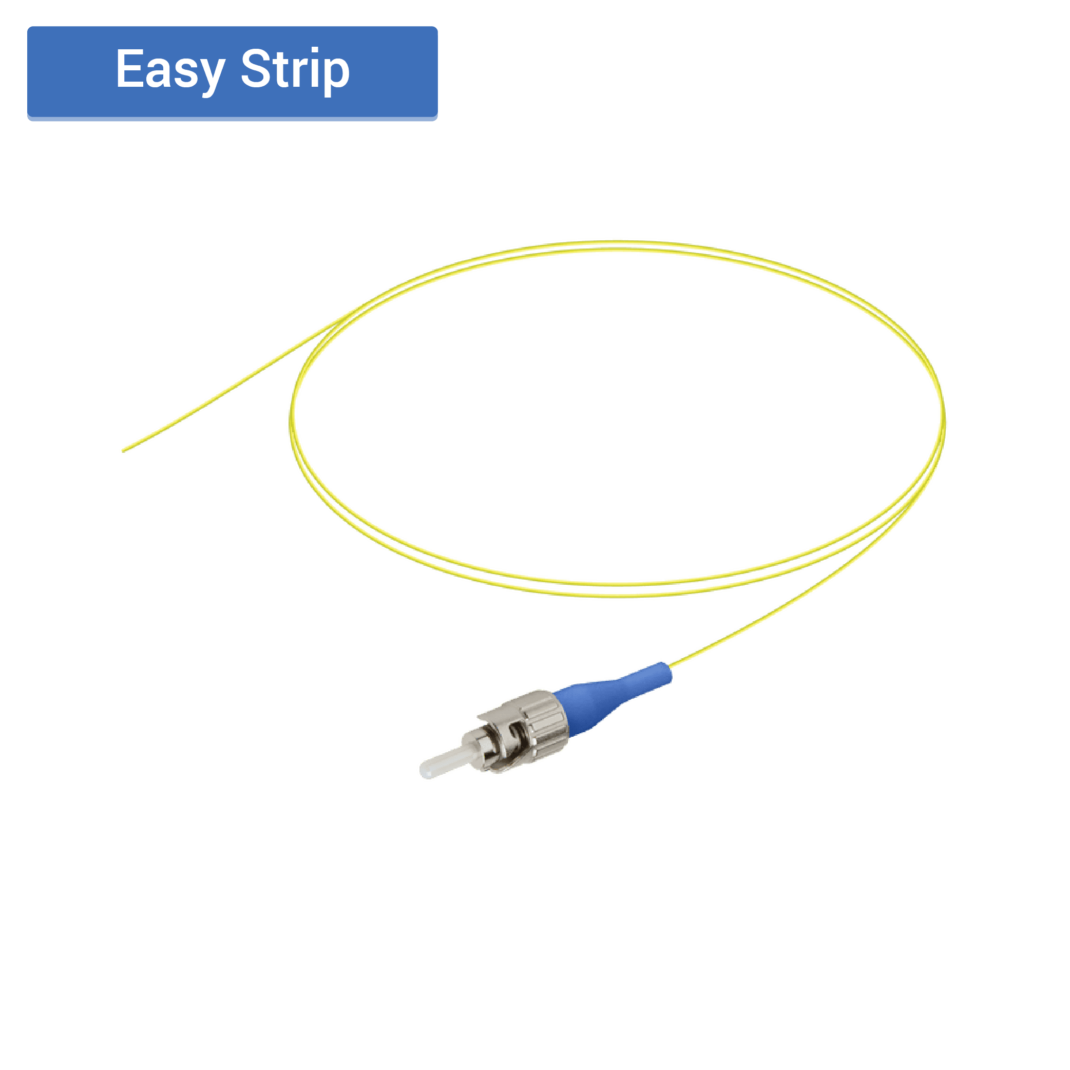 ST/UPC Pigtail | Single Mode G657.A2 | 0.9mm