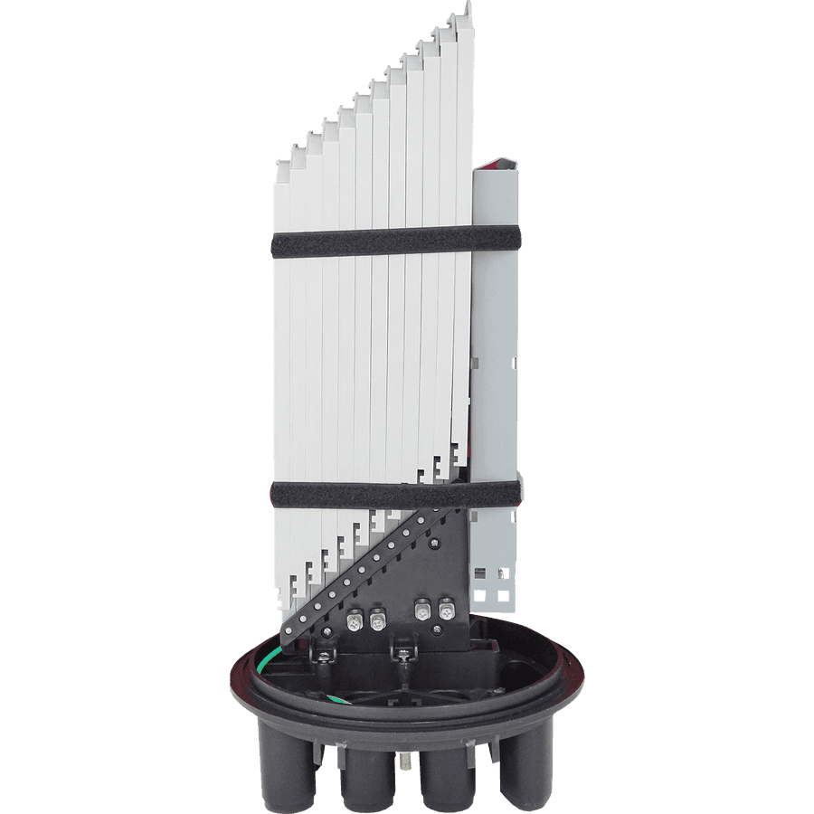 Fiber Optic Splice Closure | 12 Trays 864 Fibers 6 Ports | 566250, vista 4