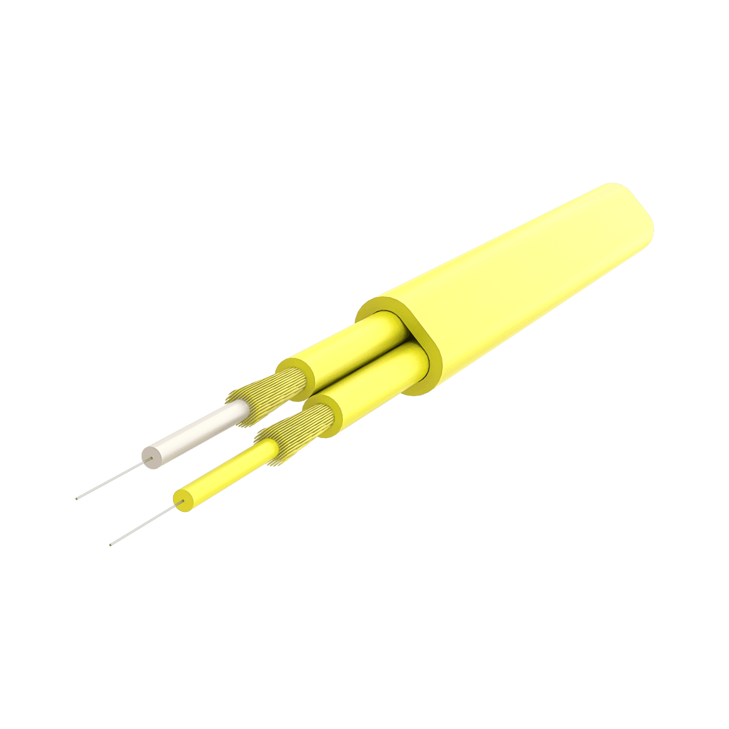 Duplex Fig-0 Fiber Optic Cable 3.1x5.2mm | I-VT9(ZN-AY)HH 2x1 | 1000 meters