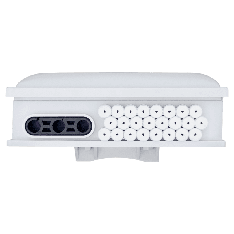 Indoor Termination Box | 24 Patch 96 Fibers 24 Ports, vista 8