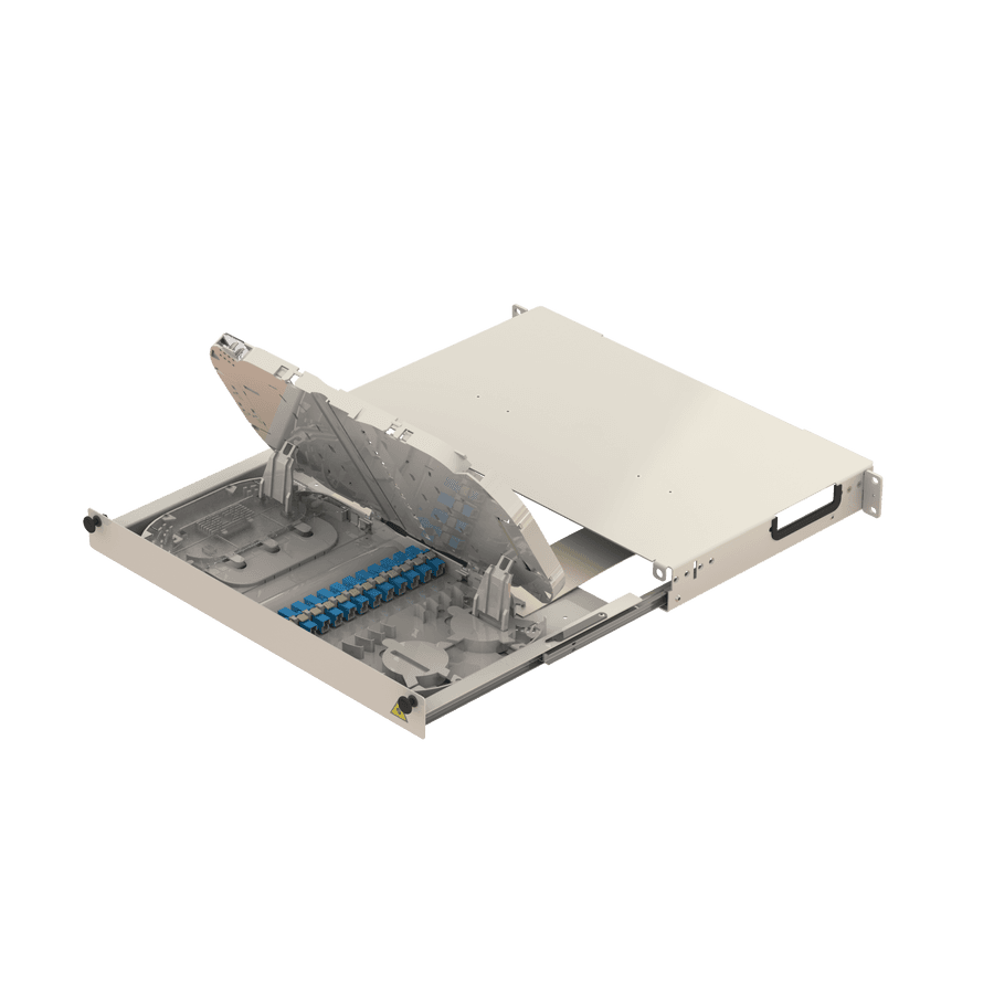Splice to Patch Fiber Management Shelves | 19" 1U, vista 11