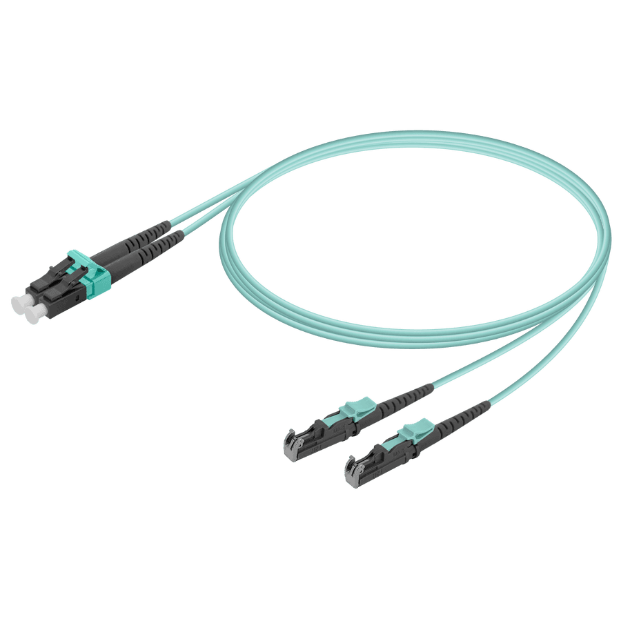 LC/UPC-LSH/UPC | Multi Mode G651.OM3 Duplex Patch Cord | 2.0x4.1mm
