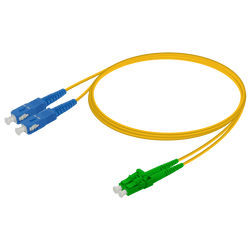SC/UPC-LC/APC | Single Mode G657.A2 Duplex Patch Cord | 2.0x4.1mm, vista 2