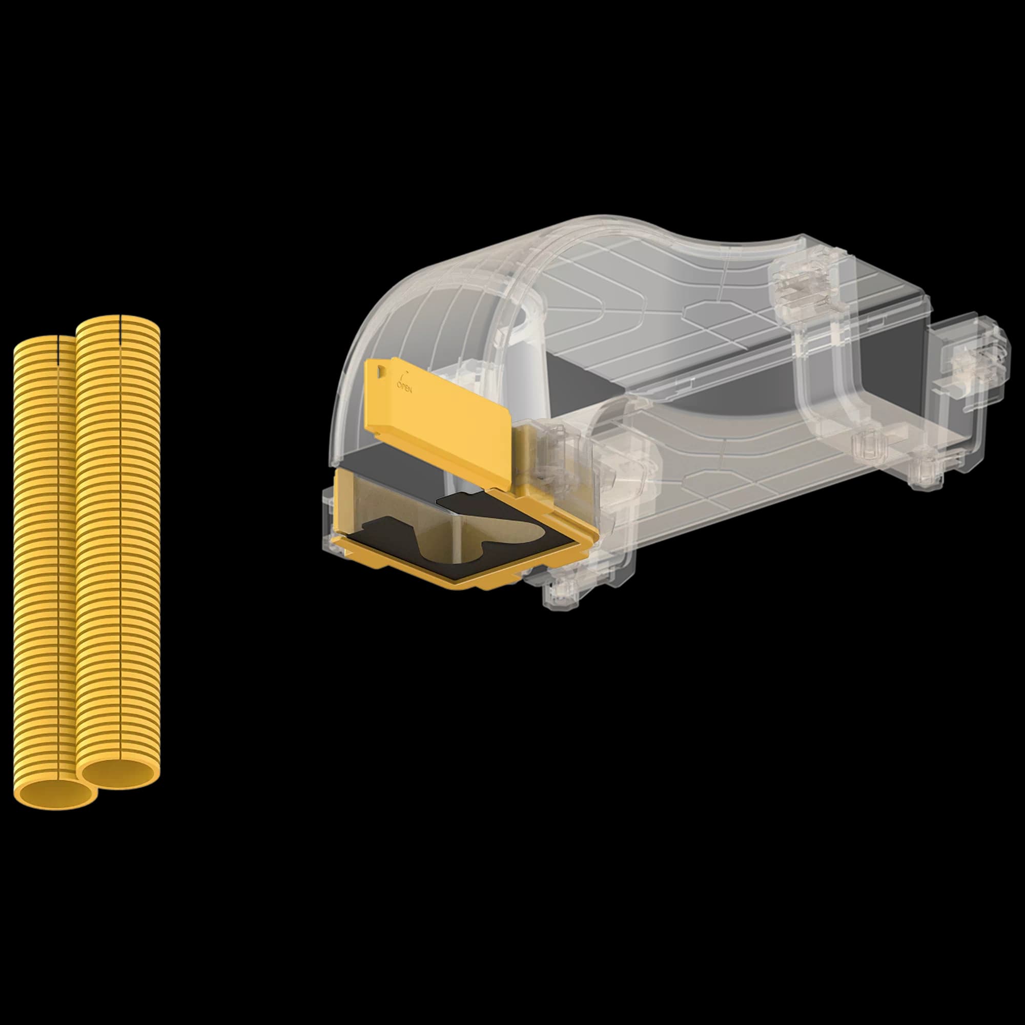 Single Wall Slit Flex Tube-48_1M, vista 3