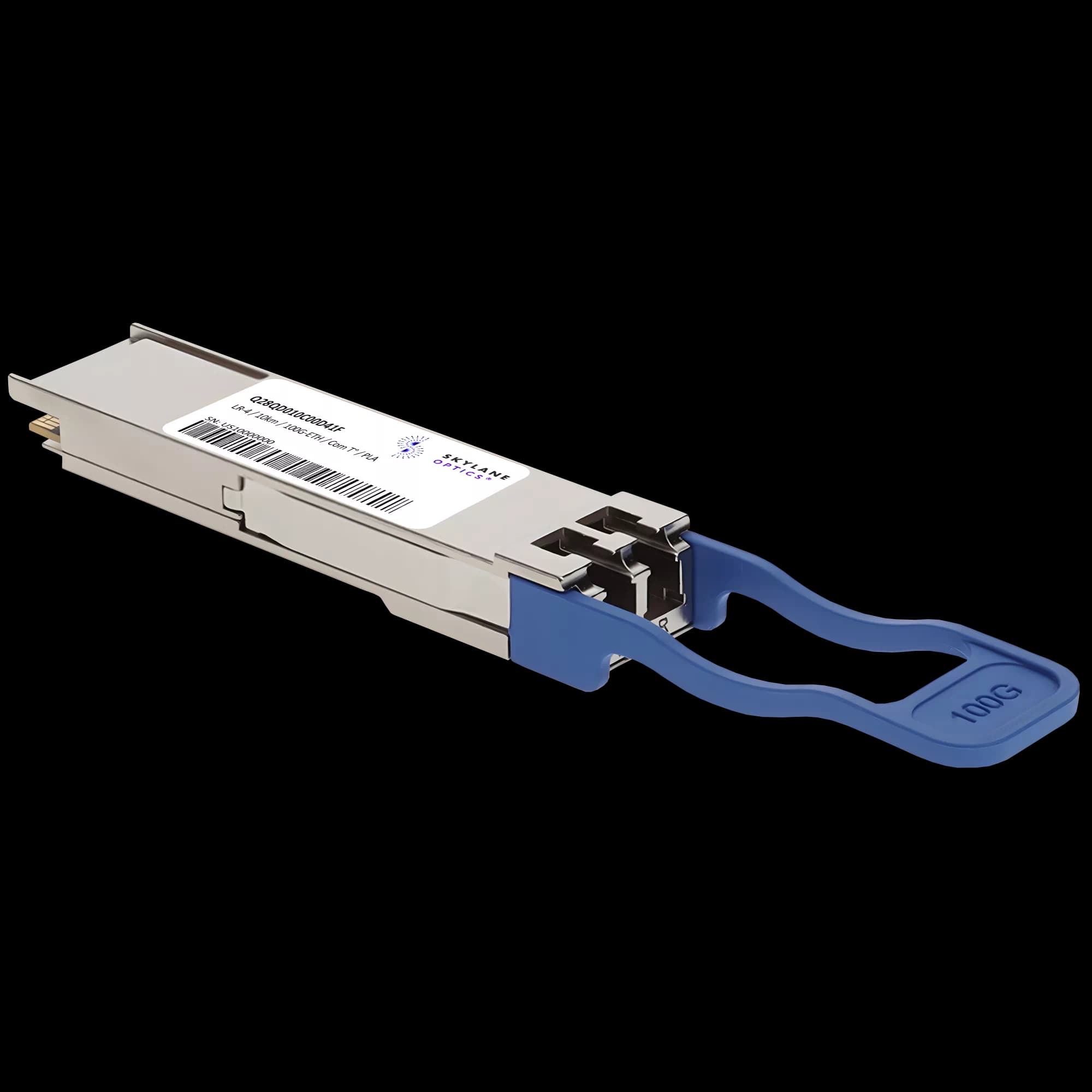 100GBase-LR4 QSFP28 Transceiver - Q28QD010C00D41F Cisco® QSFP-100G-LR4 Compatible