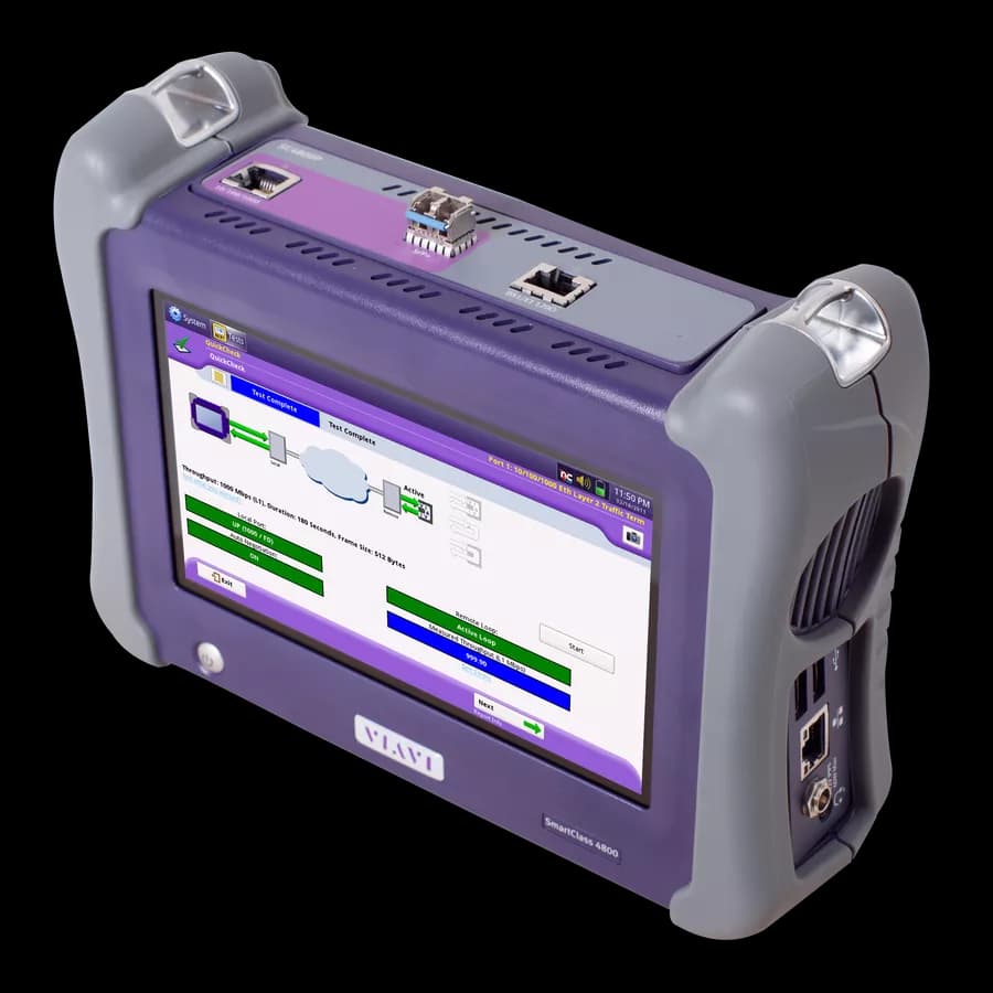 SmartClass 4800 Optic/1G-10G, vista 5