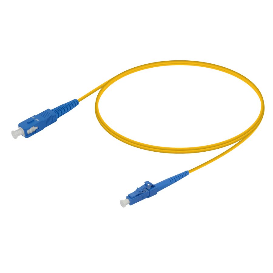 SC/UPC-LC/UPC | Single Mode G657.A2 Simplex Patch Cord | 2.0mm