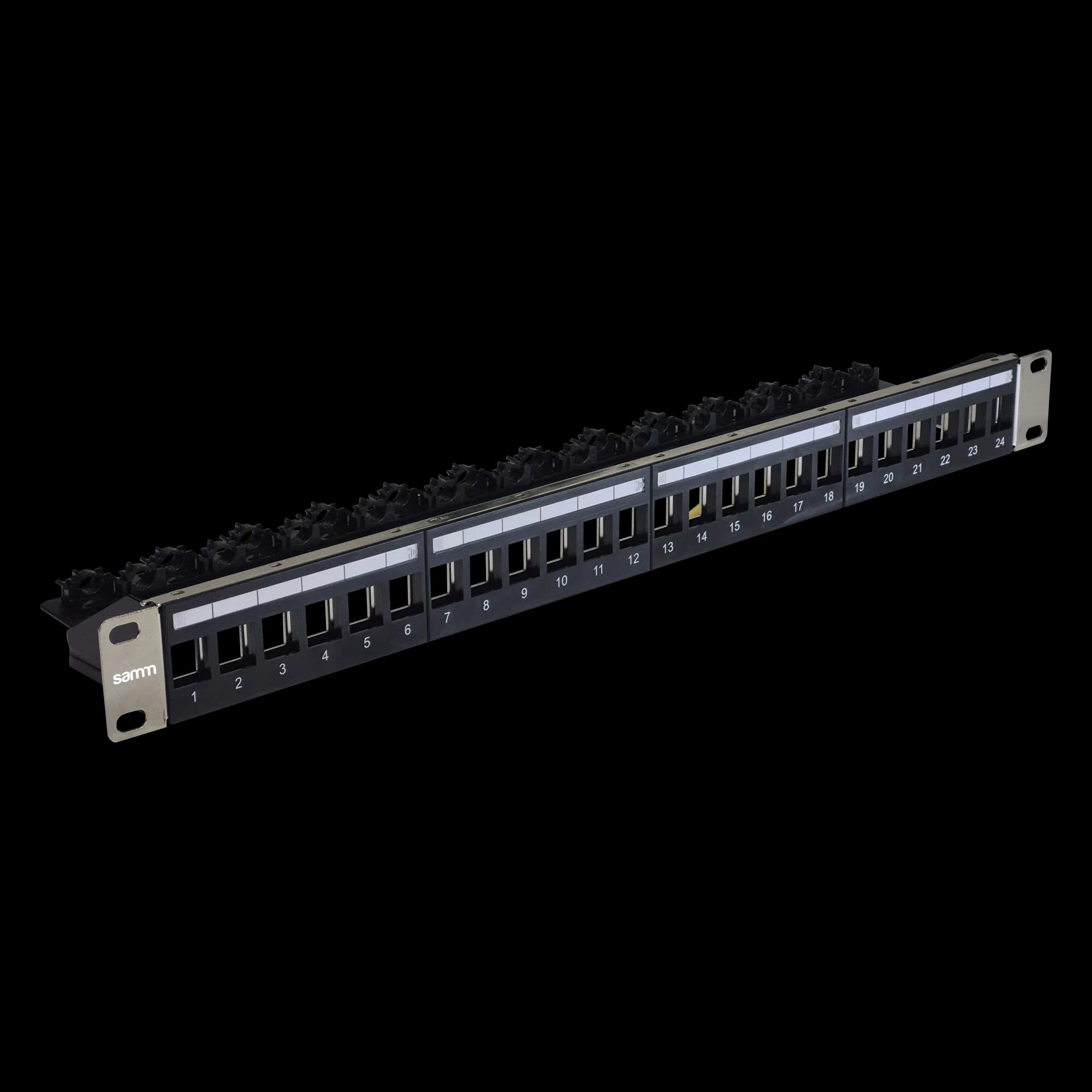 PANEL-1U-SHLD-UNL-STR-24P with SCM