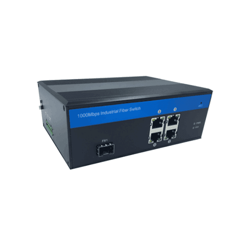 Industrial Fiber Media converter, vista 3