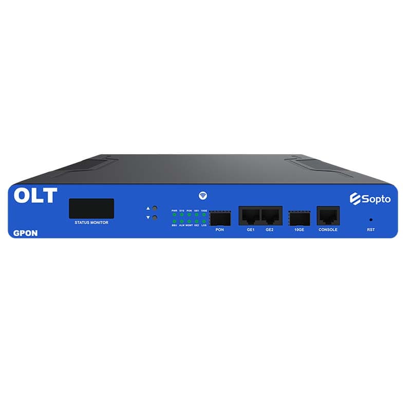 Mini 1&2 Ports GPON OLT, vista 2