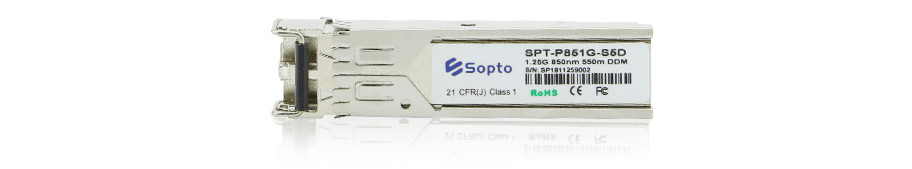 1.25G DWDM SFP, vista 5