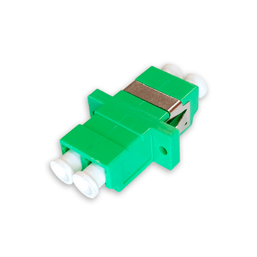TS-FIBER | TSF-AO-SM-LCAPC-D – ADAPTADOR ÓPTICO SM LC/APC DUPLEX