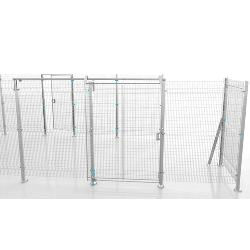 TROAX | 36900918 – Doorstay L=910 Galvanizado en caliente
