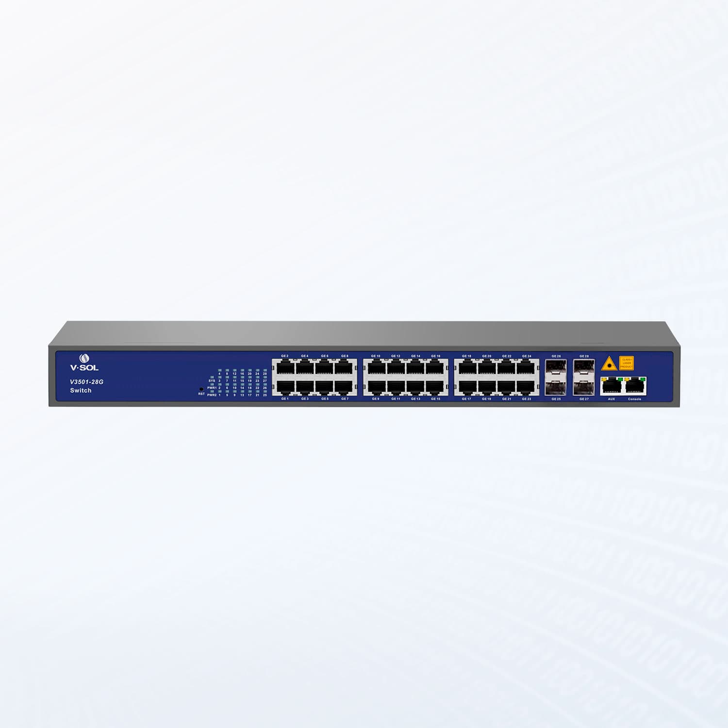 V3501-28G(-BT) — L3 Managed Ethernet Switch