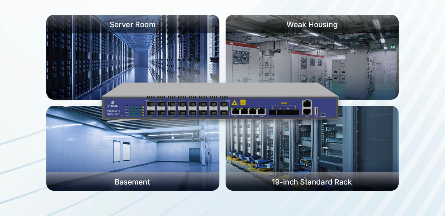 V1600G2-R — 16 Port GPON OLT, vista 11