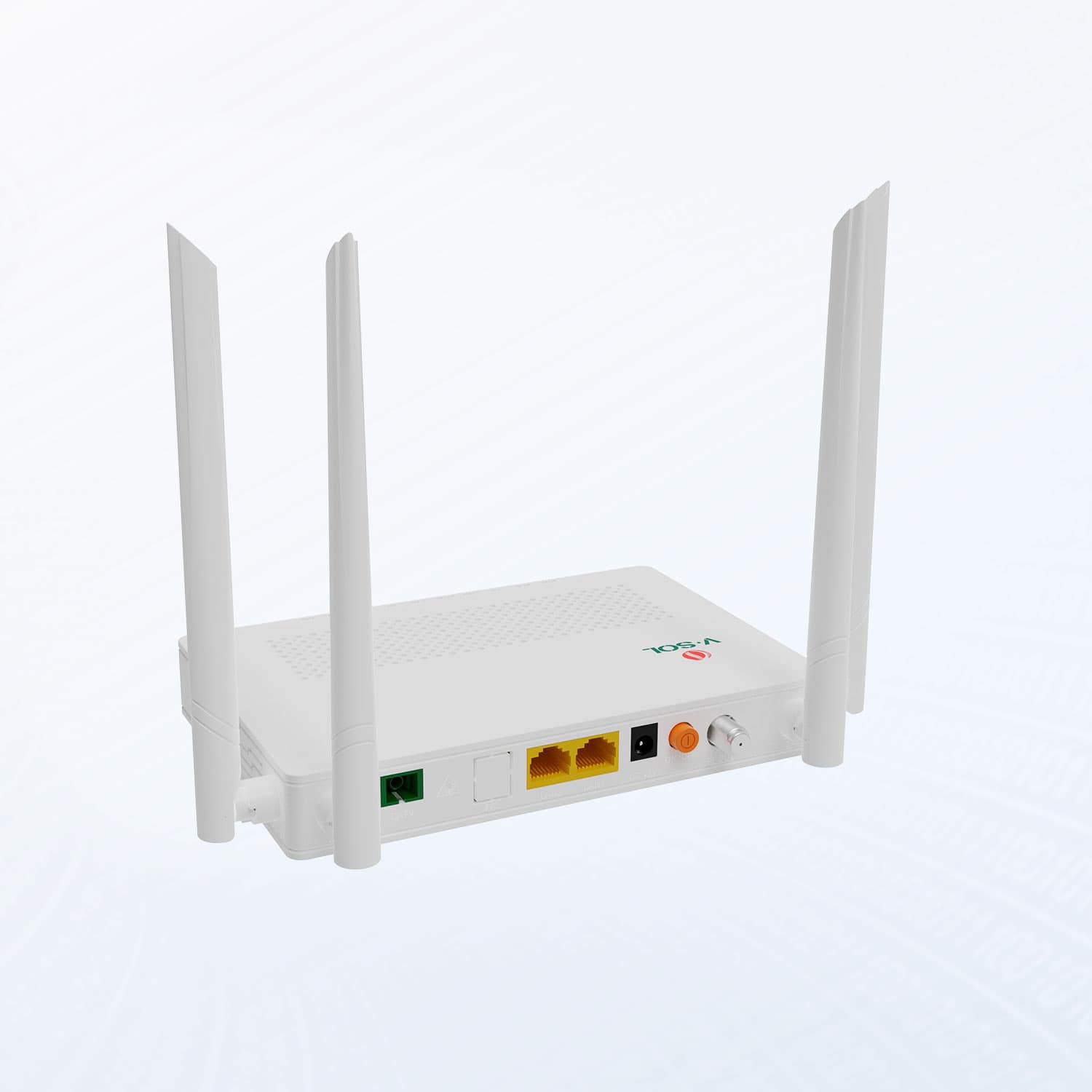 V2802ACT — 1GE(WAN/LAN1)+1GE(LAN)+CATV+USB3.0+Wi-Fi 5 ONU, vista 2