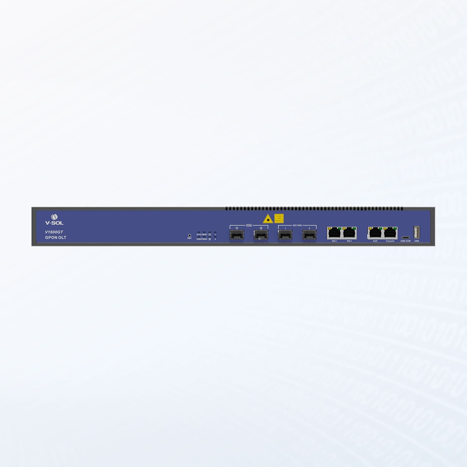 V1600GT — 2 Port GPON OLT, vista 4