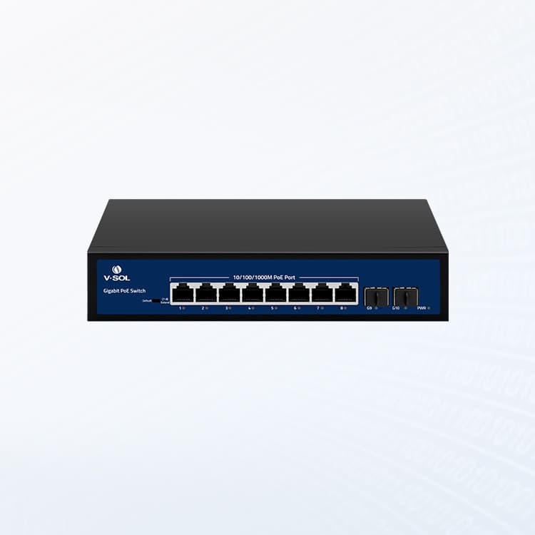 V11XX Series (POE) — Unmanaged POE Switch (V11XX Series), vista 3