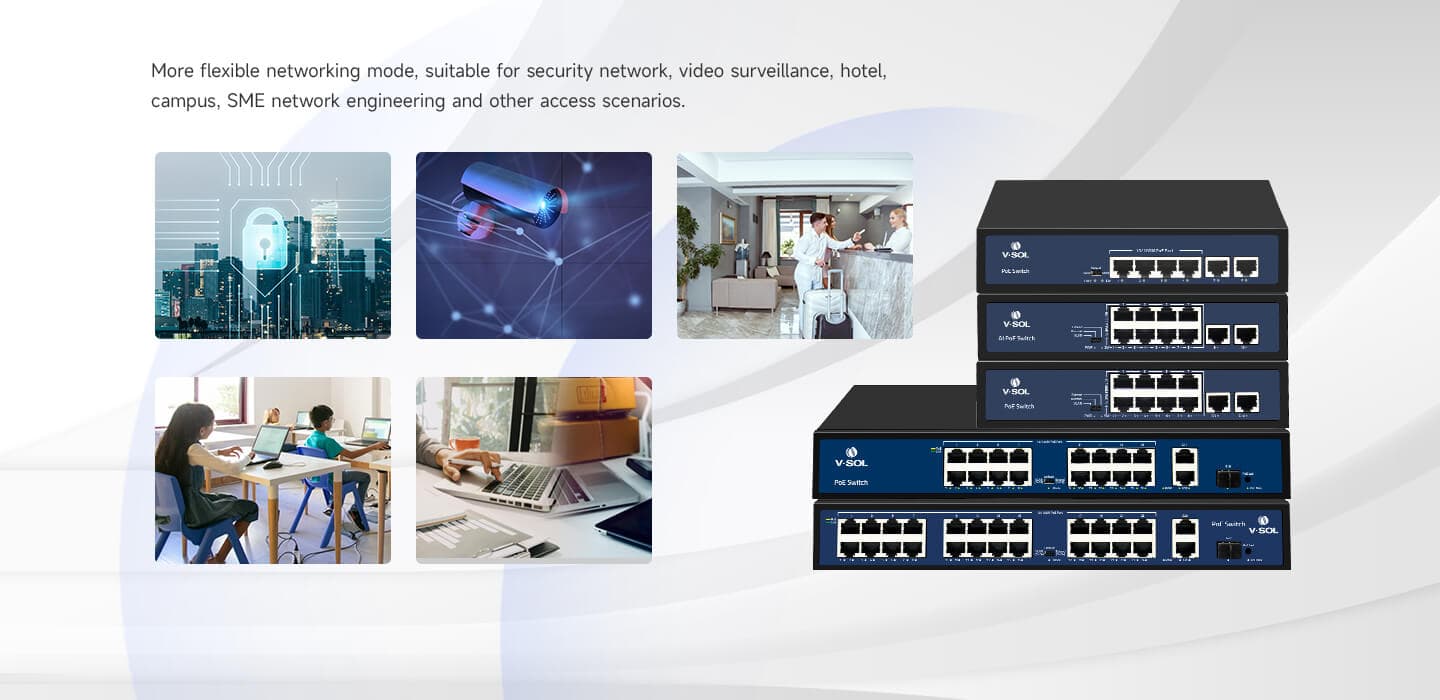 V10XX Series — Unmanaged POE Switch (V10XX Series), vista 11