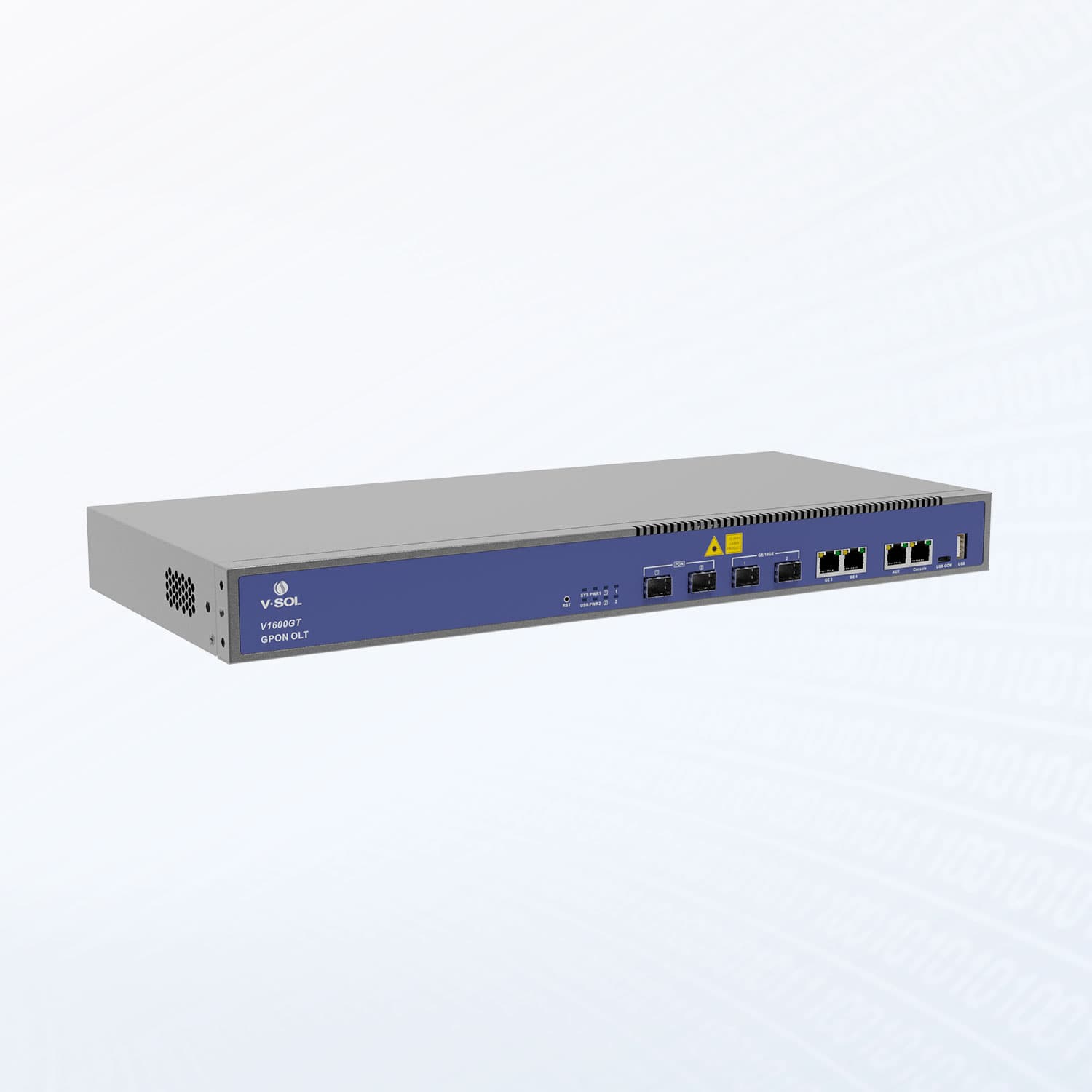 V1600GT — 2 Port GPON OLT, vista 2