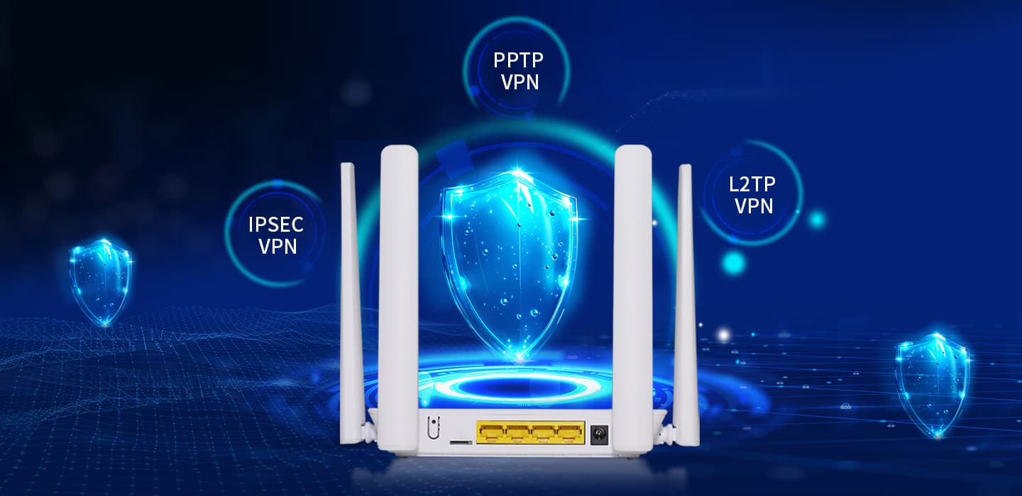 XMC2843 — 4LAN Ports LTE CAT6 CPE, vista 10