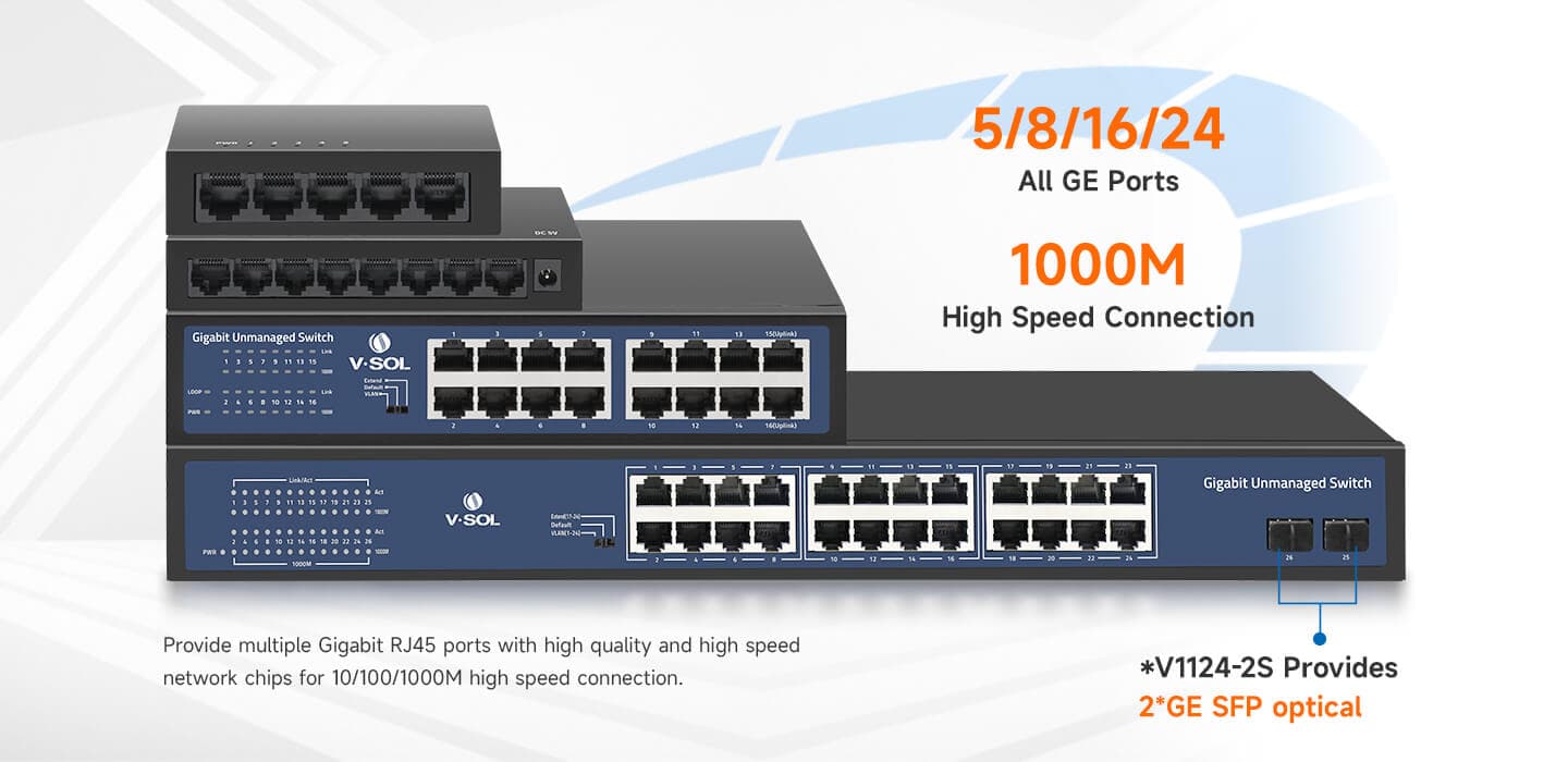 V11XX Series — Unmanaged Switch (V11XX Series), vista 7