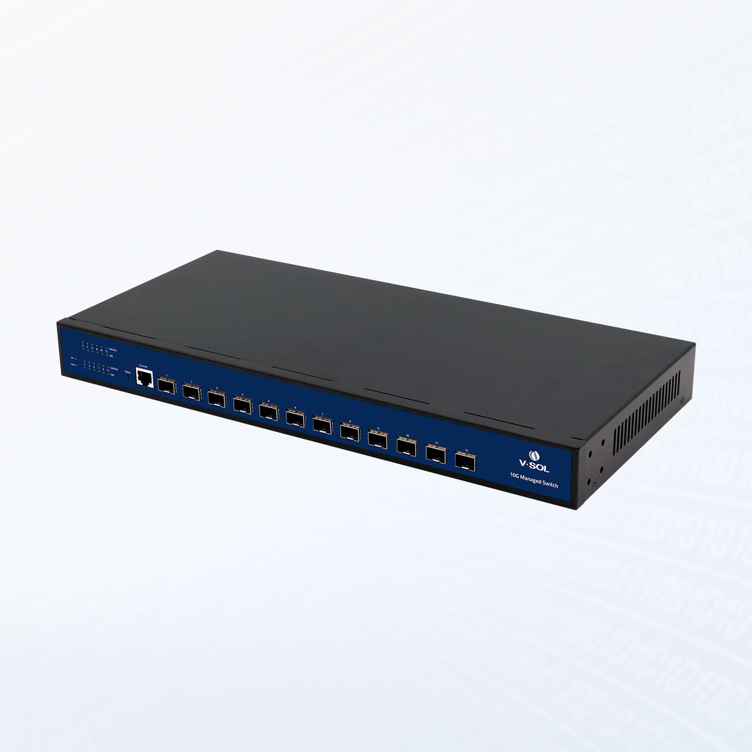 V3212 — L3 Management Ethernet Switch, vista 3