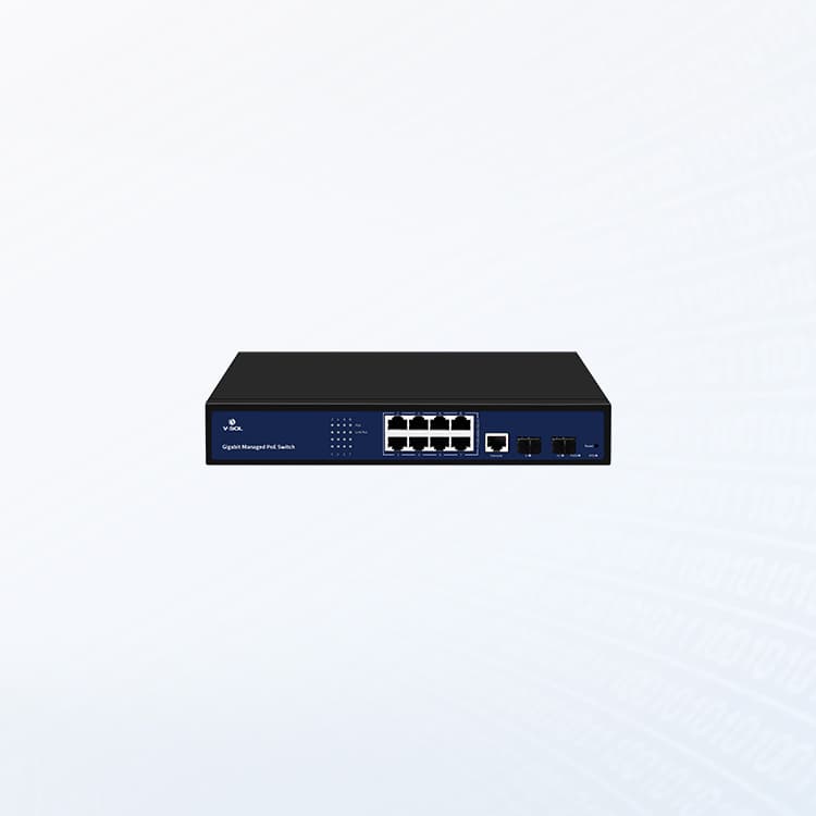 V21XX Series (PoE) — Managed PoE Switch (V21XX Series), vista 2