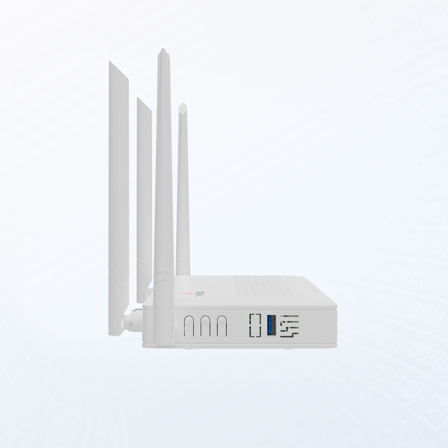 V2802ACT — 1GE(WAN/LAN1)+1GE(LAN)+CATV+USB3.0+Wi-Fi 5 ONU, vista 6