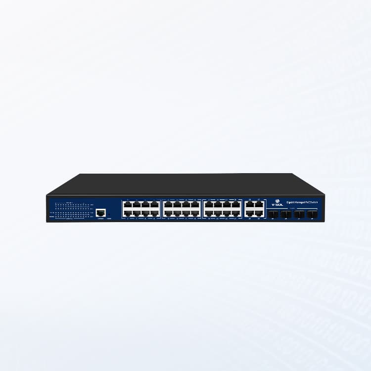 V21XX Series (PoE) — Managed PoE Switch (V21XX Series), vista 4