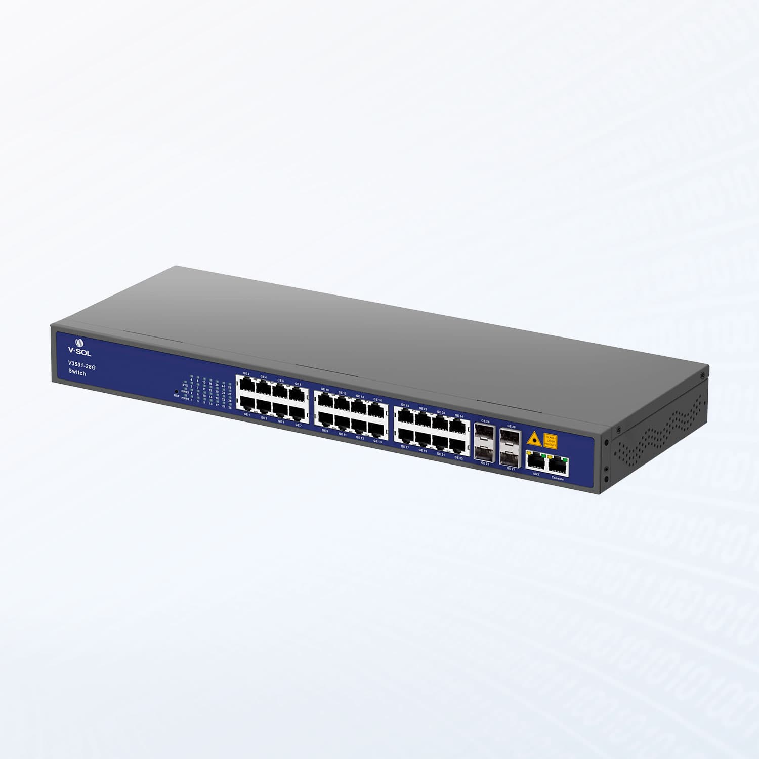 V3501-28G(-BT) — L3 Managed Ethernet Switch, vista 5