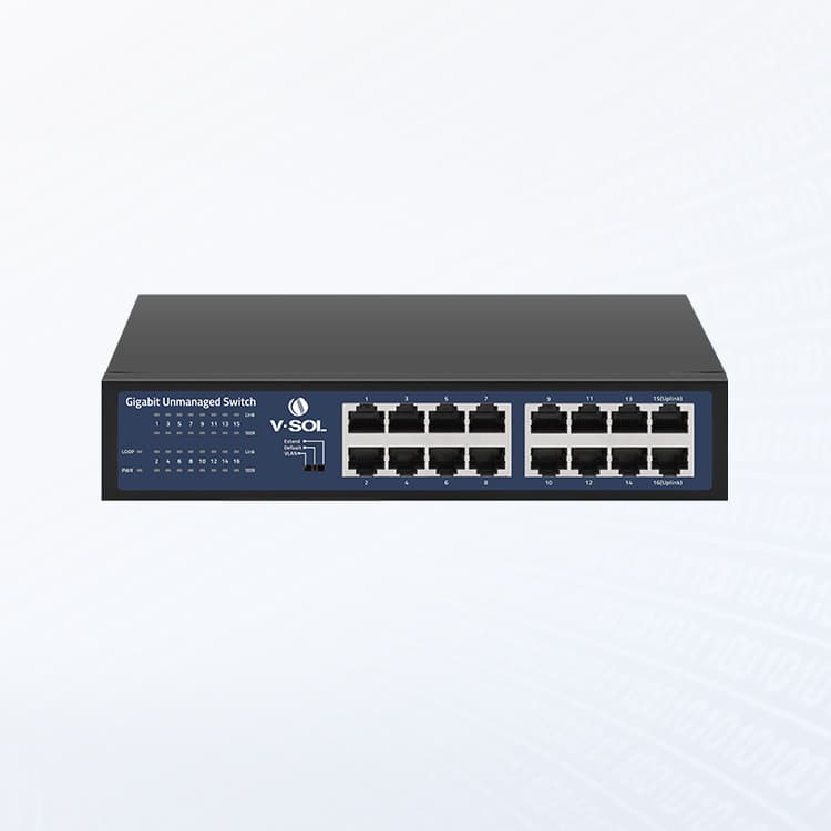 V11XX Series — Unmanaged Switch (V11XX Series), vista 4